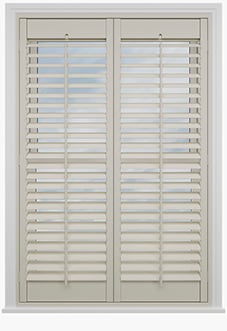 Bromley, Caramel Clay - Full Height Twist&Fit Plantation Shutter